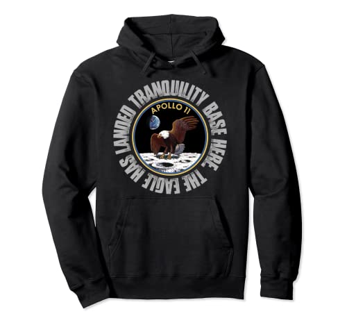 Photo de Apollo Lot de 11 badges Tranquility Base Here The Eagle Landed Sweat à Capuche
