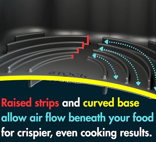 iStock Ninja AF400UK & AF451UK Premium Silicone Liners | Specifically Made for Ninja AF400 & AF451 | AF400UK Silicone Liners | Reusable Air Fryer Accessories for Ninja AF400UK Silicone Liners | 2PCS iStock Ninja AF400UK & AF451UK Premium Silicone Liners | Specifically Made for Ninja AF400 & AF451 | AF400UK Silicone Liners | Reusable Air Fryer Accessories for Ninja AF400UK Silicone Liners | 2PCS