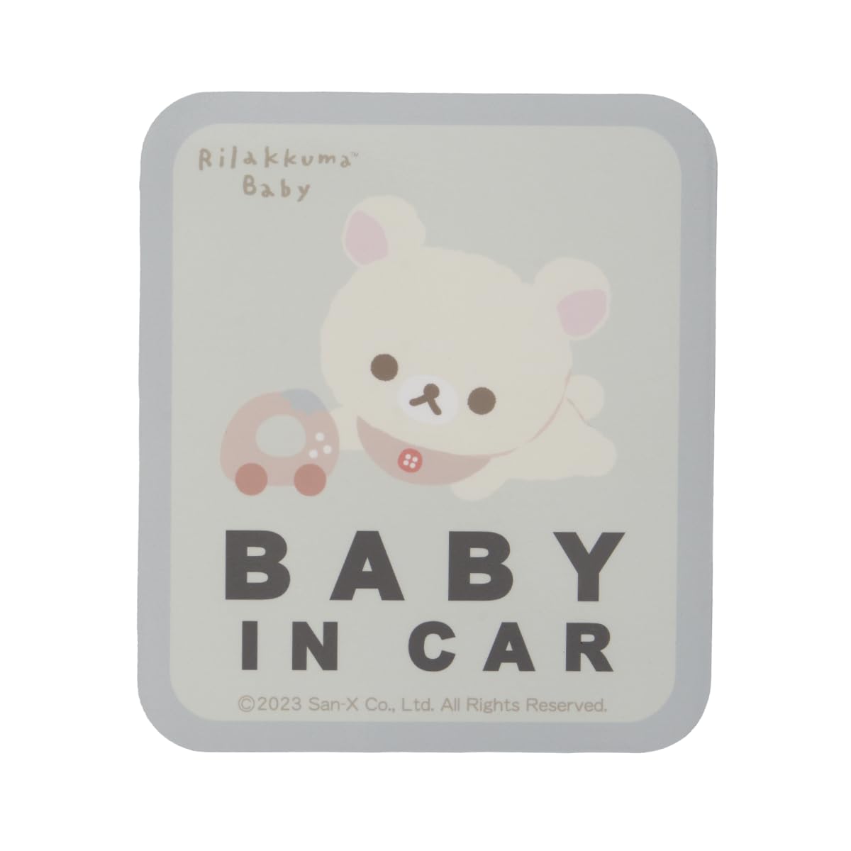 Amazon.co.jp: リラックマベビー セーフティサインステッカー 車 BABY
