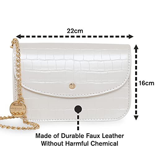 Image of Accessorize London Women's Faux Leather Crossbody Bag