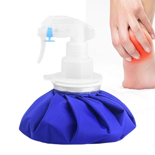 Nuhjytgf compresas frías reutilizables, bolsas de hielo para lesiones - Paquetes de hielo con botella de spray | Alivio de las molestias, bolsa de agua caliente reutilizable, bolsa de hielo para