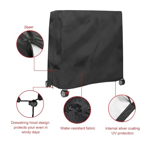 Housse pour table de ping-pong bâche de protection haute densité - 6