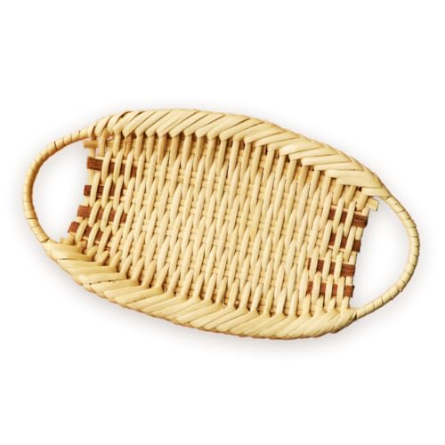 ハンドメイド 天然素材 雑貨 手づくり またたびのおしぼりトレー - 工芸品 経年変化 テーブルウェア 山形県 飯豊町