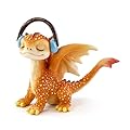 Top Collection Solar The Red Dragon - Mini Collectible Fantasy Figurine (Rocking Out)