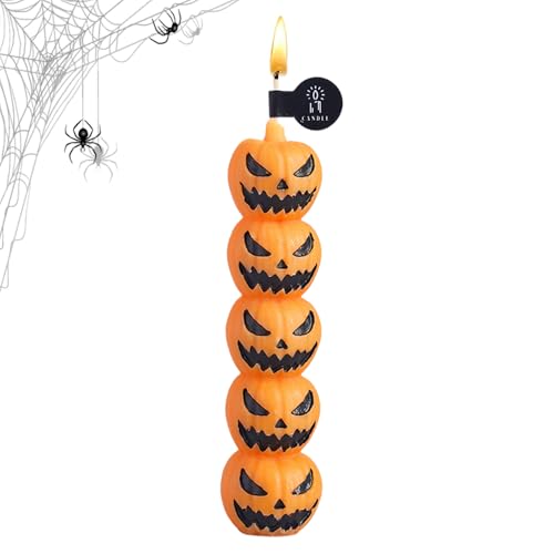 Evember Velas de Halloween – Vela de aromaterapia de Cera Natural de Halloween | Centros de Mesa Hechos a Mano Decorativos para Año Nuevo, Eventos de Invierno, Vacaciones, Iglesia, Sala de Estudio