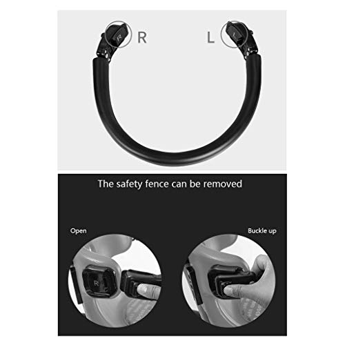 Rijspeelgoed verjaardagscadeau baby kinderen 3 in 1 driewieler kinderen van 1-6 jaar met kinderwagen hand putter groeit (Kleur: Oranje) (Oranje) - Afbeelding 7