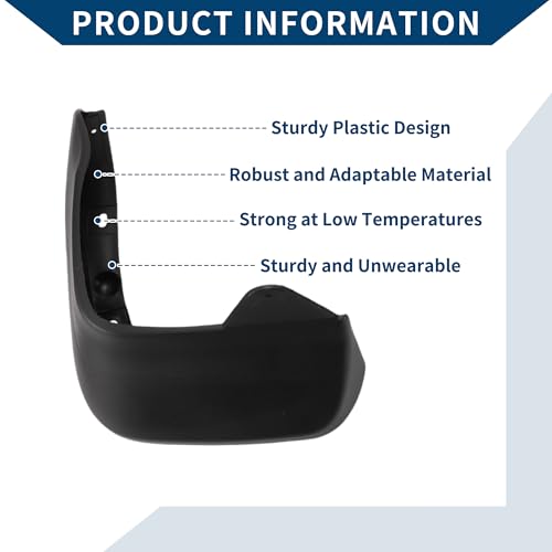 Image of Mud Flaps Splash Guards W /Mount Accessories for Honda Fit Jazz (Hatchback) 2003-2007 Front & Rear Mud Guards