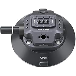 Ventosa Para Camara FALCAM F22 Soporte de Ventosa para cámara de Coche con liberación rápida, Soporte de Ventosa de vacío de 4,5´´ con Tornillos de 1/4´´, 3/8´´, Soporte de Coche para cámara de acción para GoPro Hero, DSLR