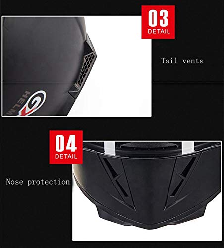 Alician Uomini Copertura Integrale Caschi Moto