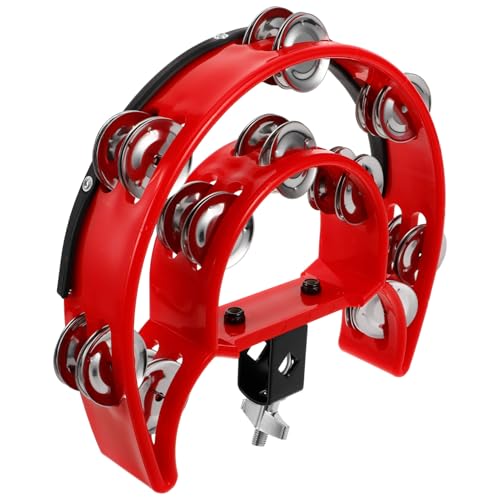 Milisten Tambourine for Drums Shock Absorption Edges Enhance Your Percussion Experience