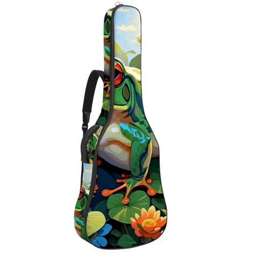 Sac de guitare étanche housse de protection acoustique rembourrée 106 cm