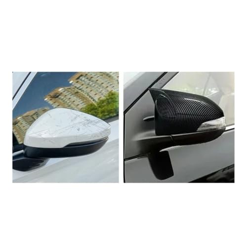 Coque rétroviseur look carbone pour protéger les miroirs de Corolla Cross - 5