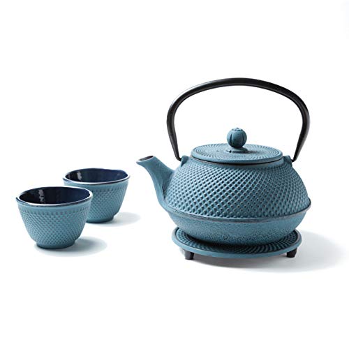 Tealøv TETERA HIERRO FUNDIDO 800 ML | Tetera de Hierro Fundido | Con Infusor de Acero Inoxidable | Interior Totalmente… - Imagen 7