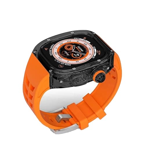 Kit de modification transparent boîtier de luxe IWatch et bracelet de montre Ultra Sport
