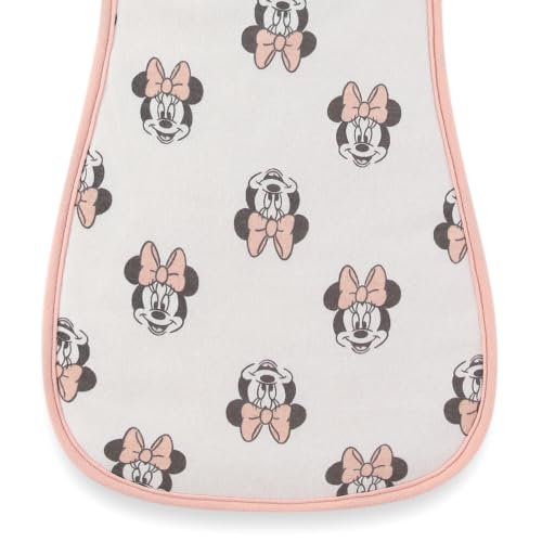 Image of Disney Baby Minnie Mouse Burp Cloths 3 Pack 20 inch x 10 inch Burping Rags Infants
