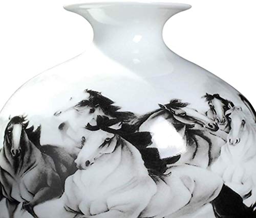Petite sculpture décorative vase céramique pour bureau MU - 5