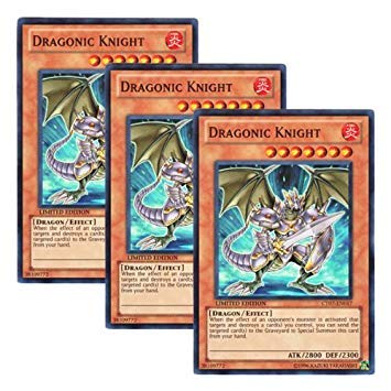 Amazon.co.jp: 【 3枚セット 】遊戯王 英語版 CT07-EN017 Dragonic