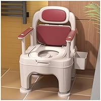 介護用のトイレ椅子 Amazon | UPstore ポータブルトイレ 介護トイレ椅子 手すり付き