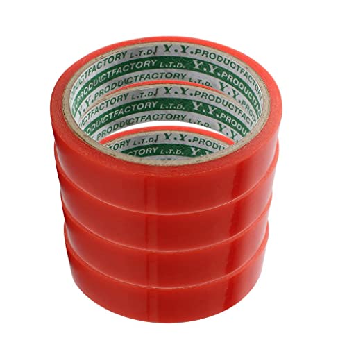 Milageto Cinta de Encolado de Neumáticos Tubulares 4pcs 5M para Llanta Tubular de Fibra de Carbono de de Carretera