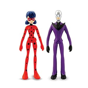 Bend-Ems Miraculous 2 Pack Actionfiguren