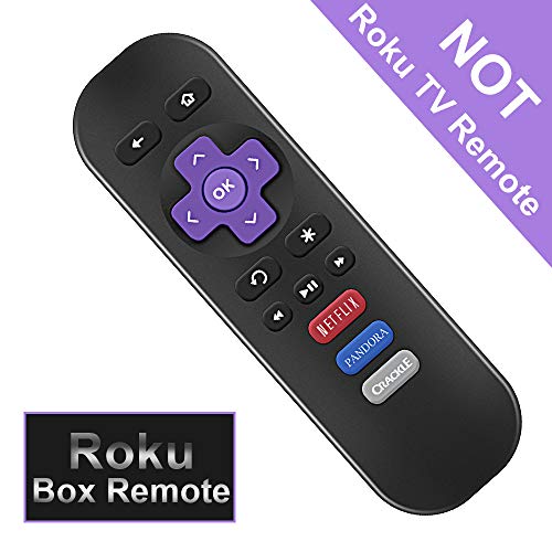 Gvirtue Replacement Remote Control for Roku 1, Roku 2, Roku 3, Roku 4,(HD/LT/XS/XD)