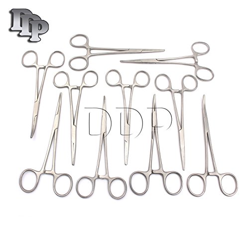 DDP 10 Assorted Kelly Locking HEMOSTAT Forceps 5.5