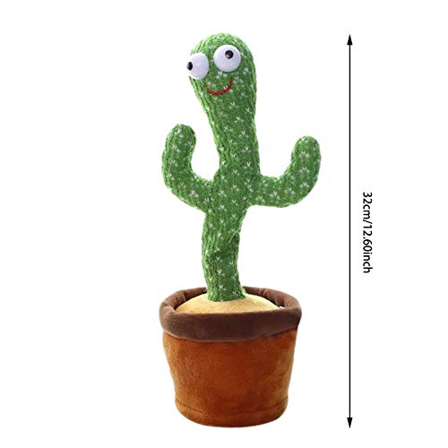 Cowslip Cactus pluche dier | 32 cm dansen cactus speelgoed | pluche pop voor kinderen | Cactus pluche dieren… - Afbeelding 7