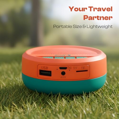 Image of LAPCARE JADDE Portable Bluetooth Speaker LBS-330 | 5W Output | Up to 8H Playtime | Bluetooth 5.4 | Built-in Mic | USB, AUX & TF Card Support | Dual Drivers | Compact Wireless Speaker