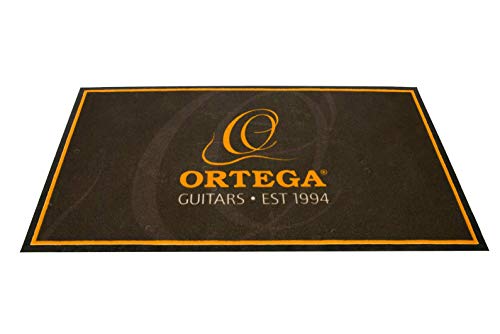 Tapis de scène Ortega antidérapant ORUG noir 140 x 80 cm pour matériel de musique