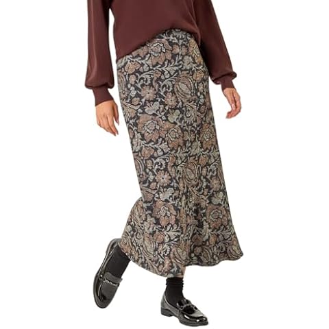 Roman Originals Floral Print Tulip Skirt Cover