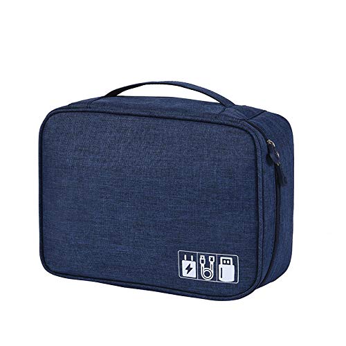 Electronic Organizer Travel Universal Cable Organizer Cable Cord Bag Electronics Accessories Cases Storage