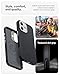 Spigen for iPhone 17 Case, Nano Pop MagFit [TPU Covered Camera Control] [Compatible with MagSafe] - Black Sesame