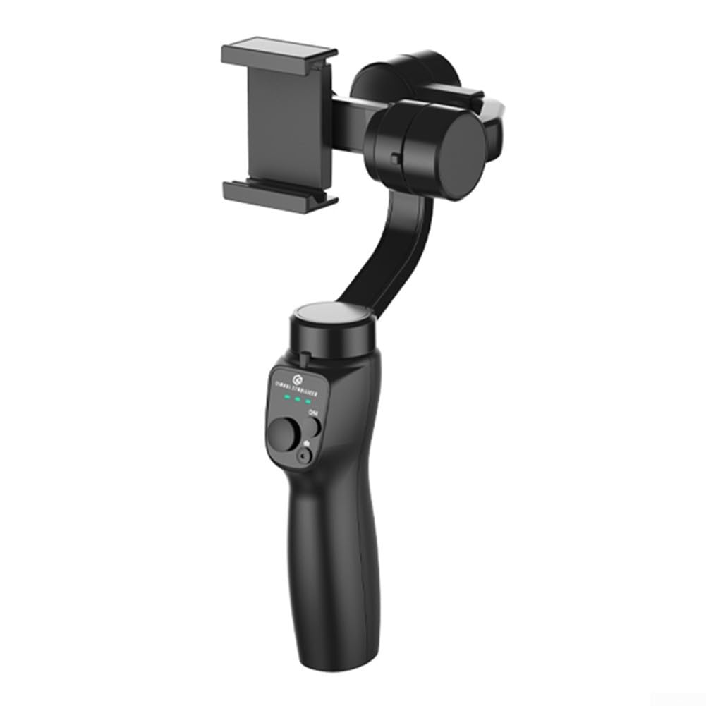 para Gimbal Plegable para Móvil 3 Ejes para estabilizador para Video(Black)