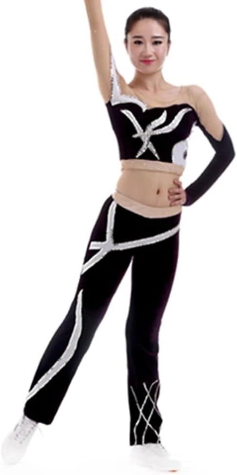 Cheerleader Costume Uniform Women's Girls' Kids Dress Spandex High Elasticity Handmade Competition Dance