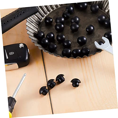 Image of Uonlytech Floor Jack Plugs 0.51 Inch Hydraulic Oil Filler Plugs Rubber Bung for Engine Hoist Vehicle Lift Sealing Replacement Pack of 20