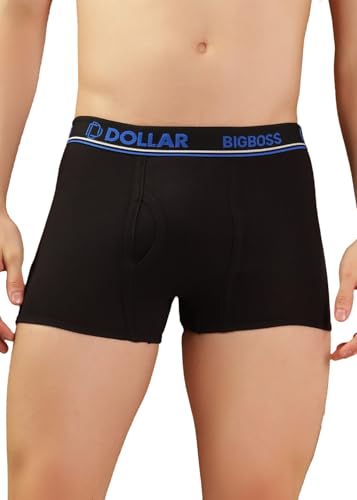 Image of Dollar Bigboss Men's Solid Cotton Trunk (Colour May Vary)