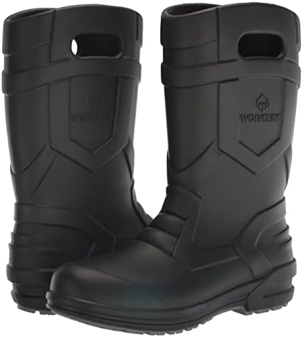 Wolverine Men's Scout Injected 10in Boot Rain, Black, 13 | Image 6