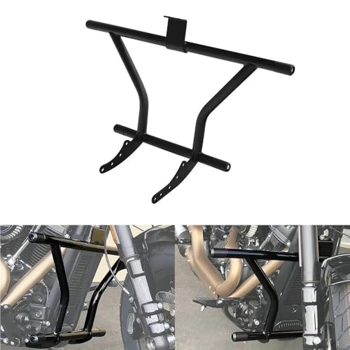 Barre de protection moteur moto Softail crash bar robuste - 4