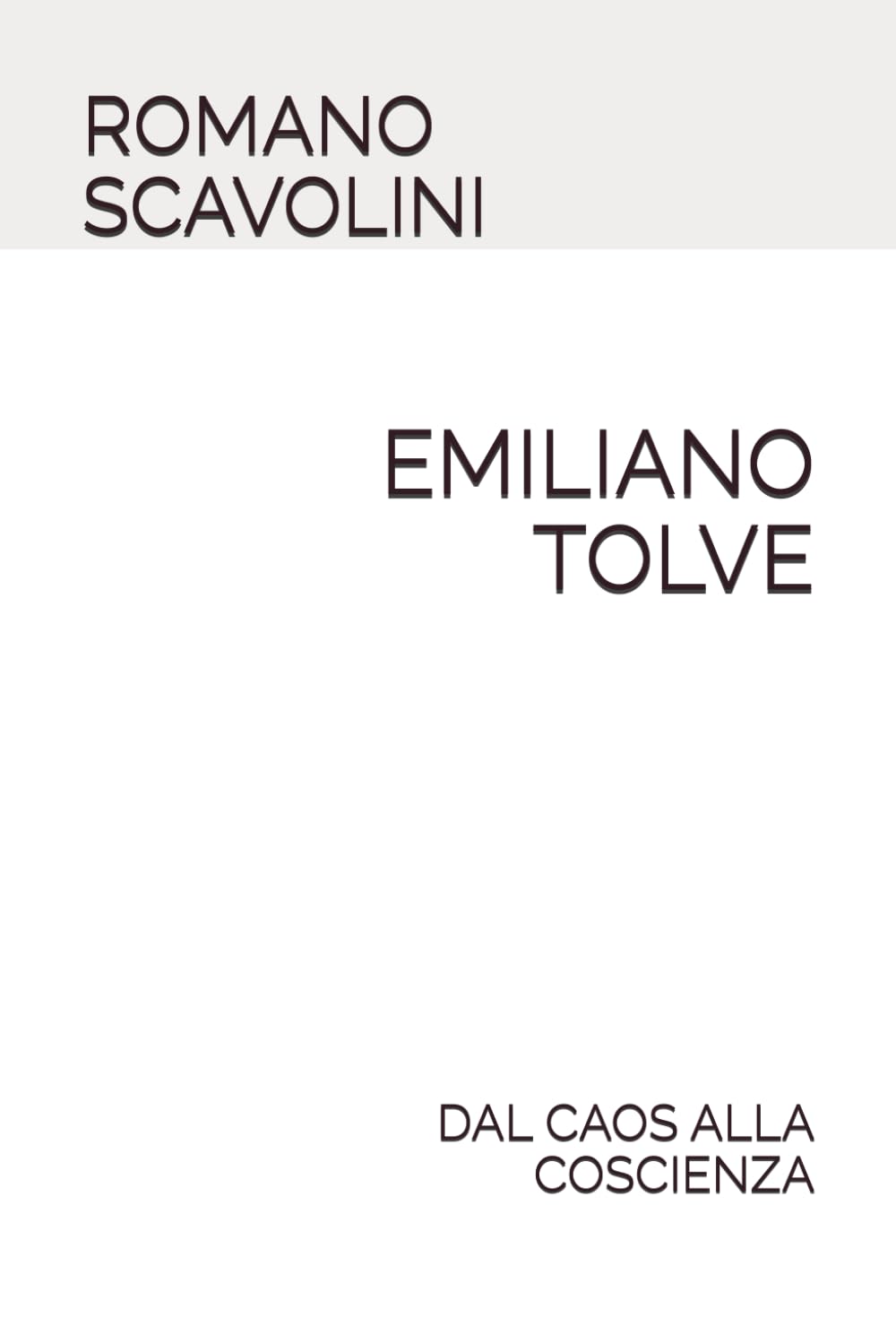 EMILIANO TOLVE: DAL CAOS ALLA COSCIENZA