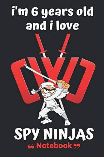 CWC Chad wild spy ninja: Notebook journal Diaries gift for kids boys and girls (6×9) 120 pages Paperback – February 7, 2020