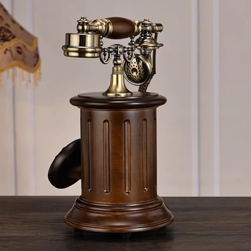 Téléphone fixe filaire rétro avec sonnerie classique à offrir pour le bureau