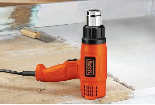 Black Decker Soprador Térmico 1500W, para Instalação de Tubos de PVC, Modelo HG1500, 110V