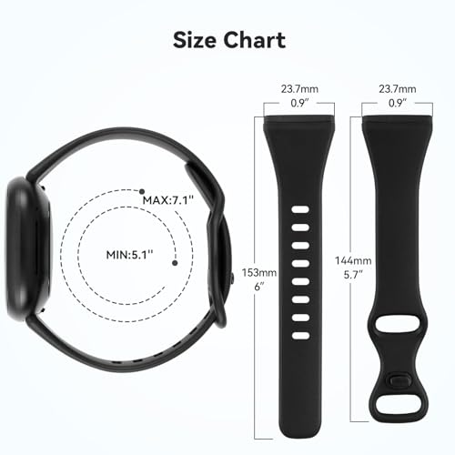 Correas compatibles Fitbit Versa 4 y Sense 2, pack 6 miniatura 3