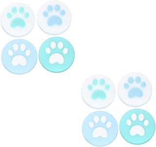 OSALADI 8 Peças Tampa Do Polegar Do Controlador Tampa Macia Do Joystick Tampa Do Interruptor Tampas De Borracha Do Controlador Interruptor Do Botão De Pressão Do Joystick Botão De