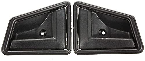 Pack de 2 Manillas de la puerta Interior y trasera izquierda y derecha compatible con suzuki vitara negro - Repuesto Compatible Suzuki - OEN 8313060A00, 30000908