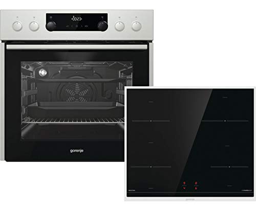 Preisvergleich Produktbild gorenje Green Chili Set Induktion Herdset, edelstahl