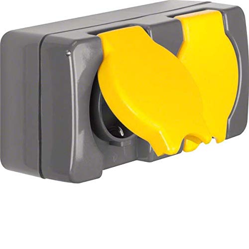 Preisvergleich Produktbild Berker AP-Steckdose 2f.wa 4322 WD ISO-Panzer Steckdose 4011334028888