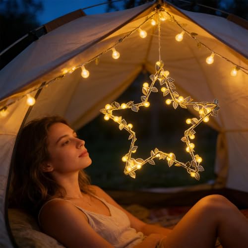 Luces de cuerda para dormitorio y fiestas en casa con mando inalámbrico 2