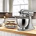 KitchenAid KSM75SL Classic Plus 4.5-Qt. Tilt-Head Stand Mixer, Silver