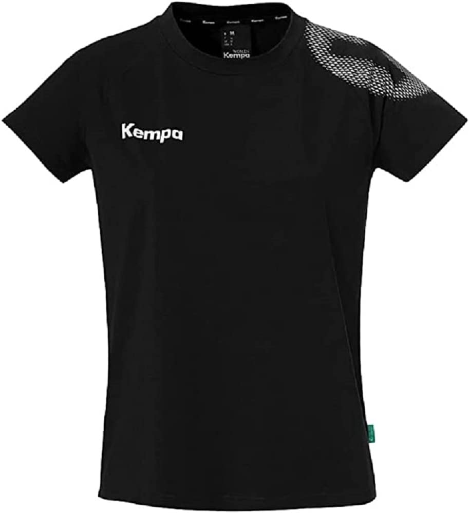 Kempa Women's Core 26 T-Shirt Women Girls Handball Sports Shirt T-Shirt Functional Shirt Jersey Black